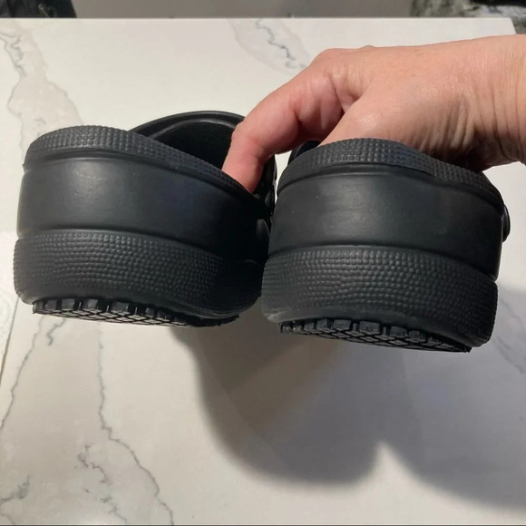 FROGGZ Sz 11 W Shoes for Crews Croc Style Comfort Slip On Clogs Unisex - Picture 7 of 11